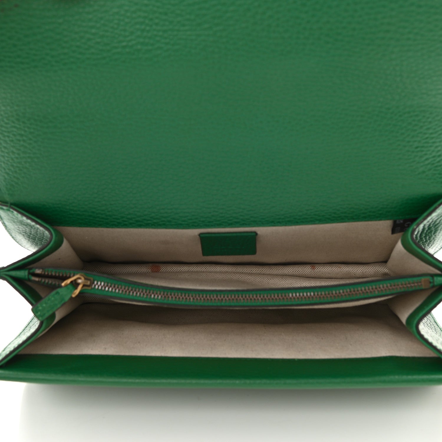 Gucci Pebbled Calfskin Small Dionysus Shoulder Bag Emerald 5 of 11