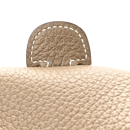 Hermes Taurillon Clemence Evelyne III PM Etoupe 7 of 12