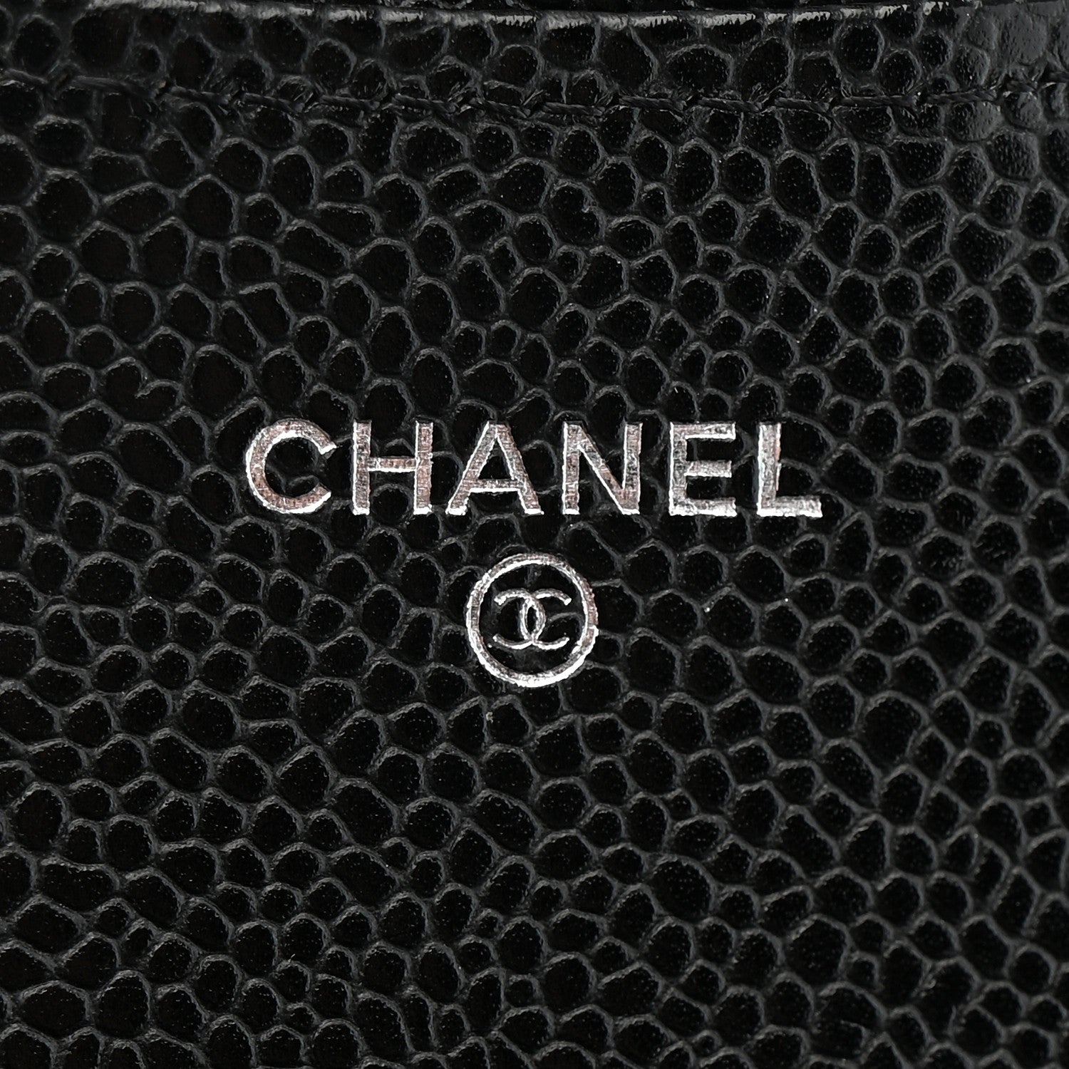 Chanel Caviar Quilted Large Gusset Flap Wallet Black 6 of 9
