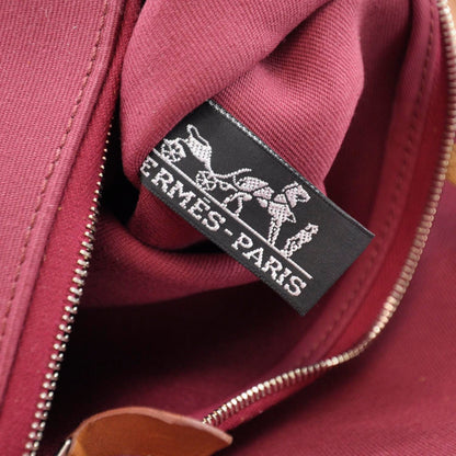 Hermes Toile Herbag Zip MM Rubis 9 of 9