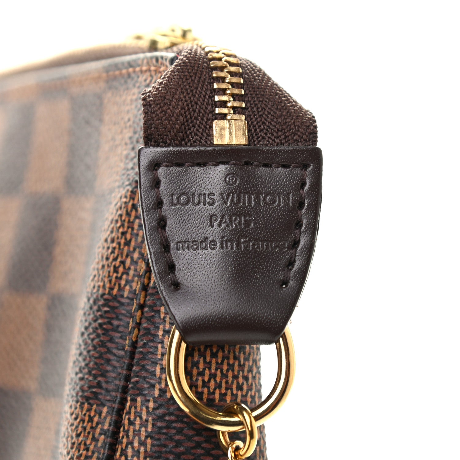 Louis Vuitton Damier Ebene Mini Pochette Accessories 6 of 7