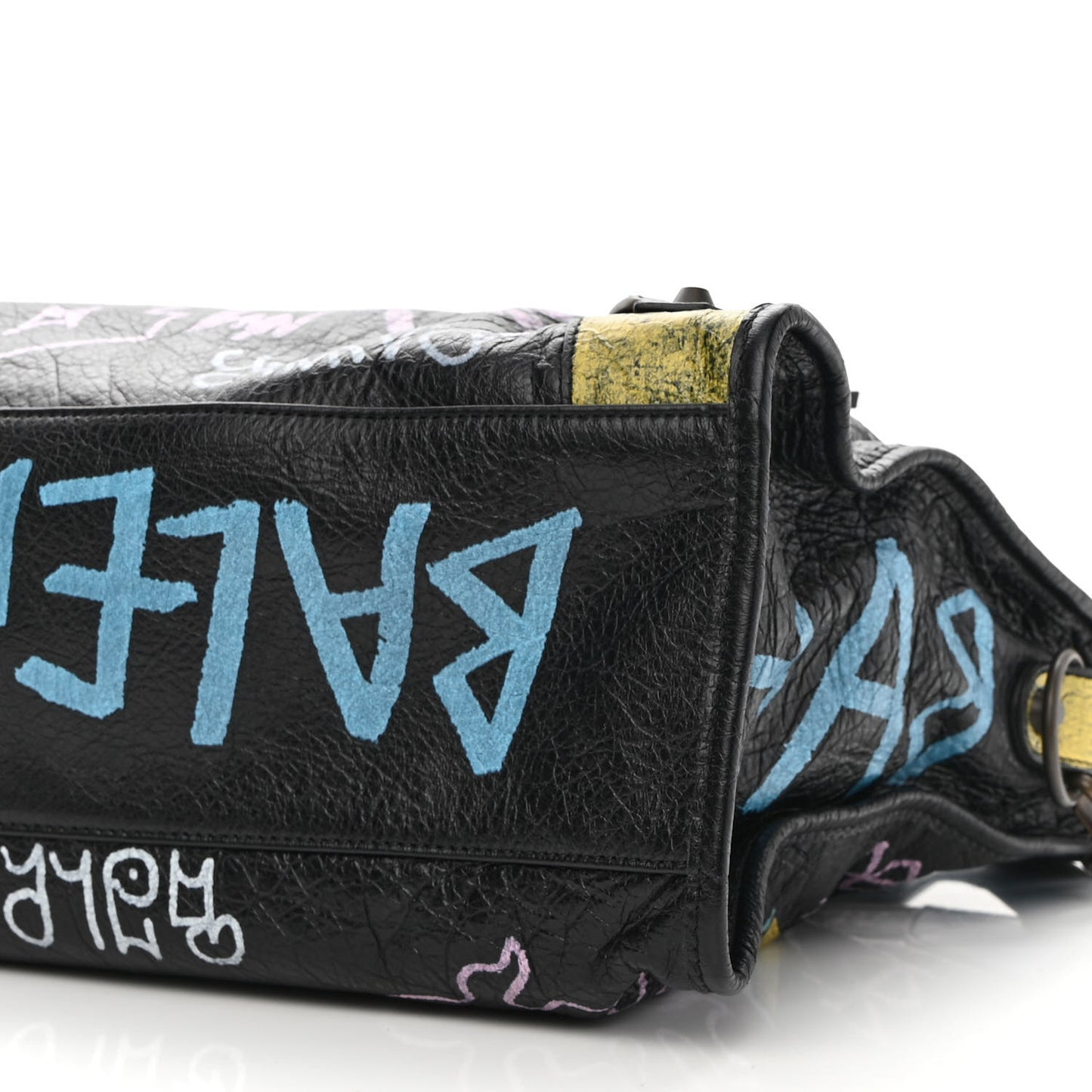 Agneau Graffiti All Over Classic Hardware City Black Multicolor
