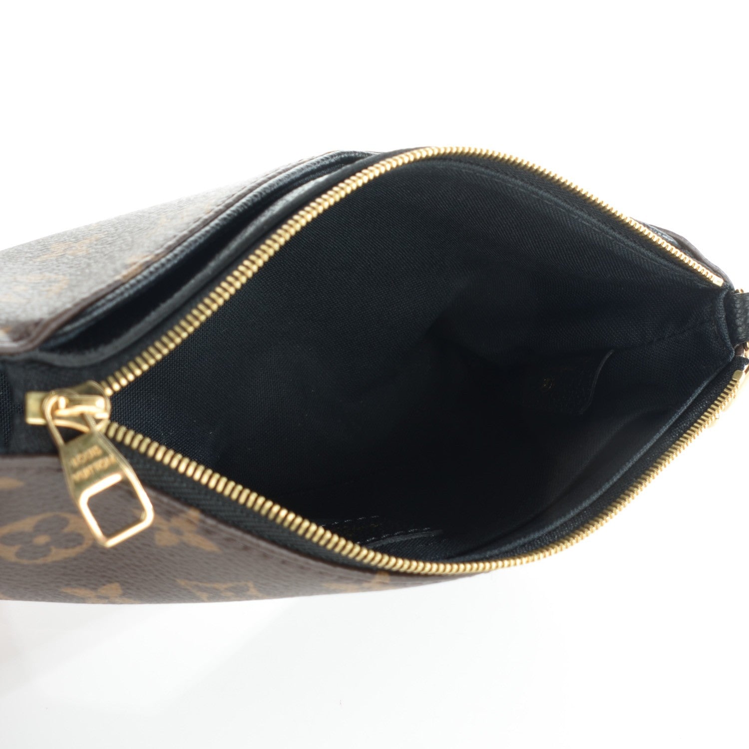 Louis Vuitton Monogram Pallas Clutch Black 8 of 8