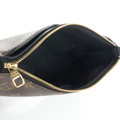 Louis Vuitton Monogram Pallas Clutch Black 8 of 8