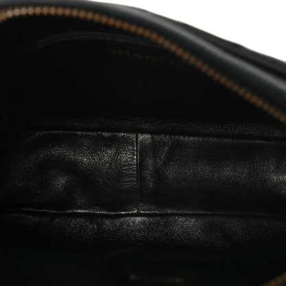 Chanel Lambskin Quilted Tassel Camera Case Navy 5 of 11