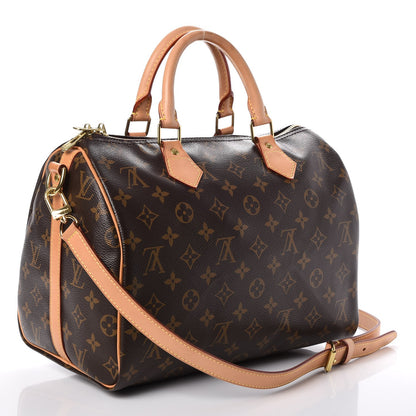 Louis Vuitton Monogram Speedy Bandouliere 30 4 of 8