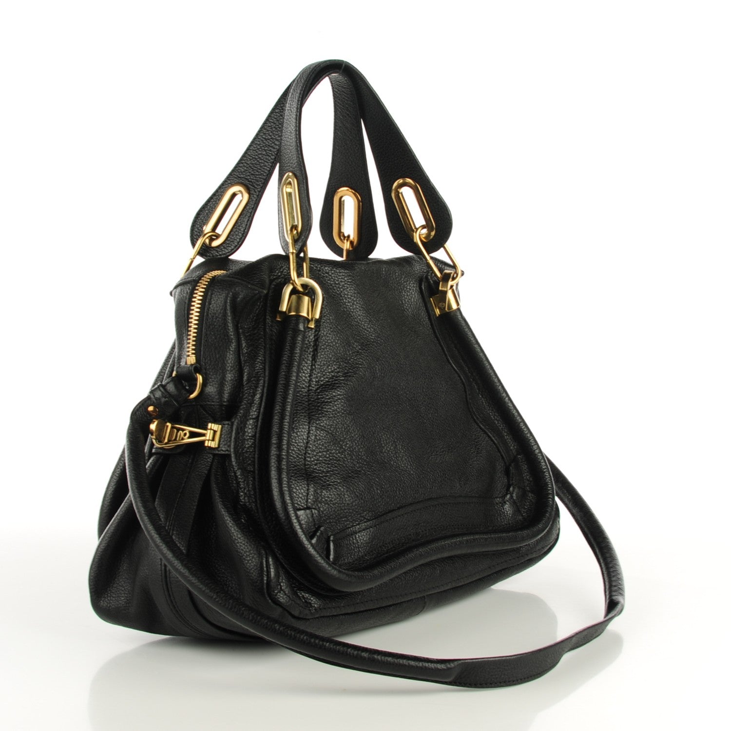 Chloe Calfskin Medium Paraty Black 3 of 8