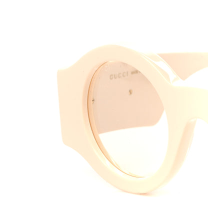 Gucci Acetate Round Sunglasses GG0629S Ivory 8 of 10