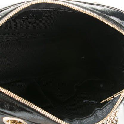Gucci Soft Patent Small Soho Bowler Black 5 of 7