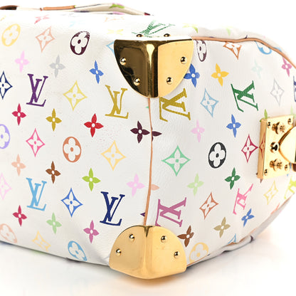 Louis Vuitton Monogram Multicolor Speedy 30 White 8 of 10