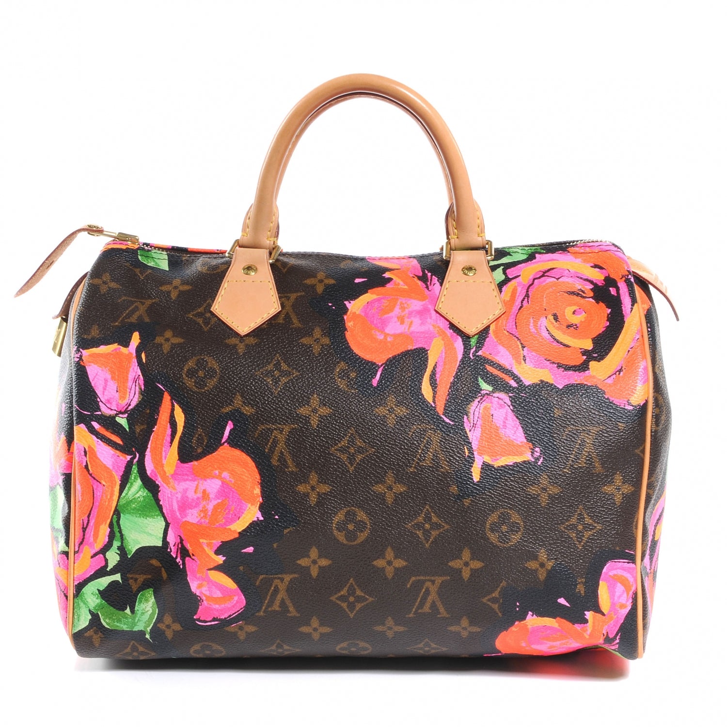 Louis Vuitton Monogram Roses Speedy 30 3 of 7