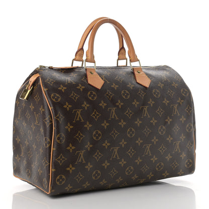 Louis Vuitton Monogram Speedy 35 2 of 10