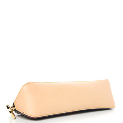 Louis Vuitton Catogram Elizabeth Pouch Orange Marron 4 of 10