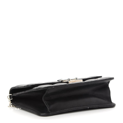 Christian Dior Lambskin Cannage Miss Dior Promenade Pouch Black 4 of 9