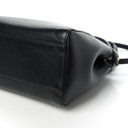 Fendi Nappa Mini Peekaboo Iconic Satchel Black 7 of 10