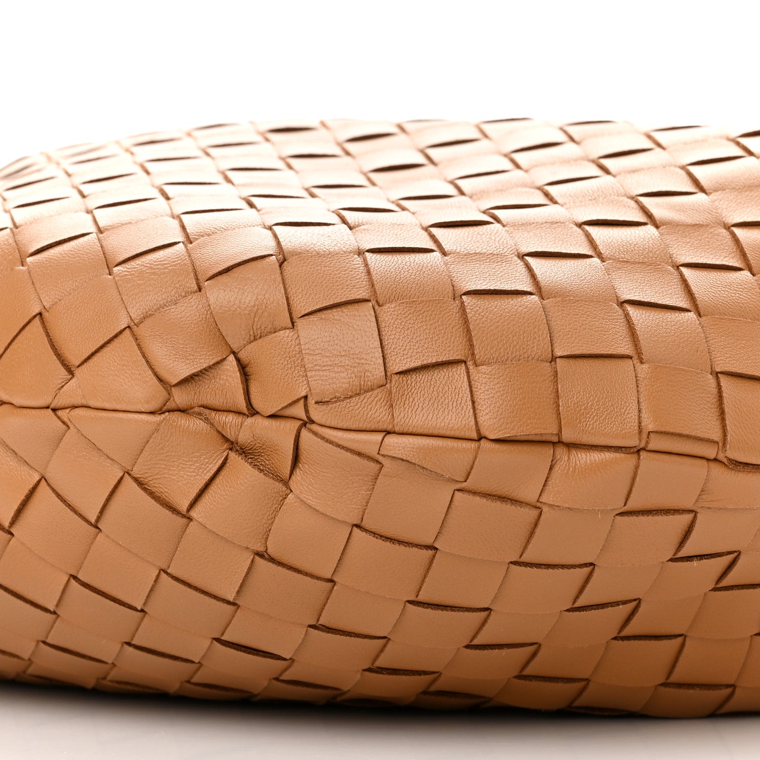 Bottega Veneta Nappa Intrecciato Teen Jodie Hobo Caramel 10 of 10
