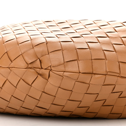 Bottega Veneta Nappa Intrecciato Teen Jodie Hobo Caramel 10 of 10