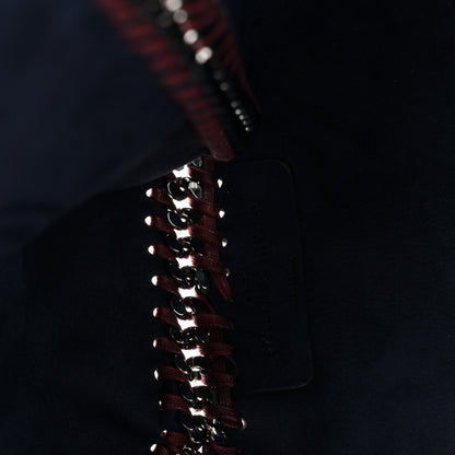 Stella McCartney Shaggy Deer Falabella Reversible Tote Red Navy 10 of 16