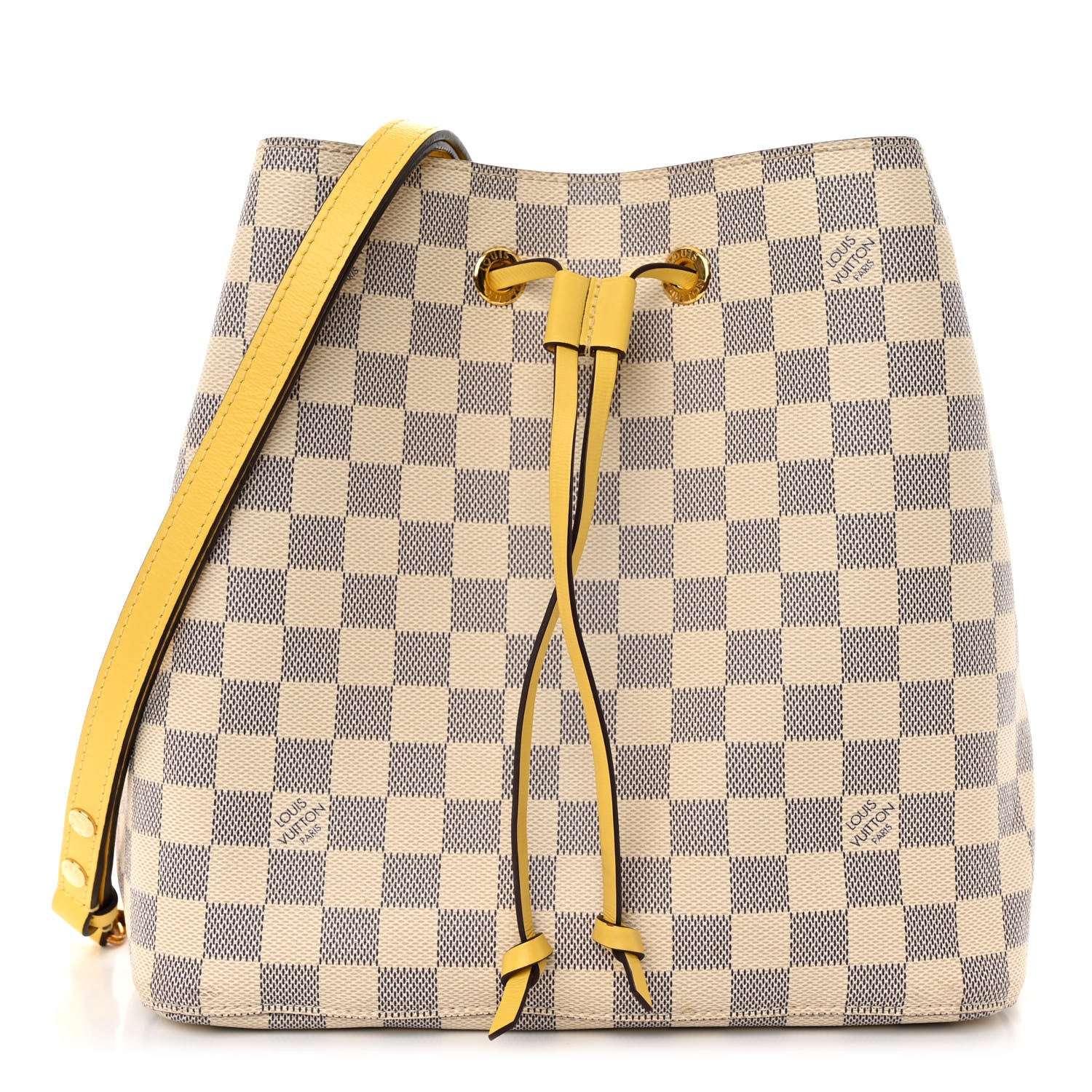 Louis Vuitton Damier Azur Neonoe MM Pineapple 1 of 11