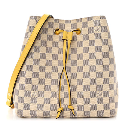 Louis Vuitton Damier Azur Neonoe MM Pineapple 1 of 11