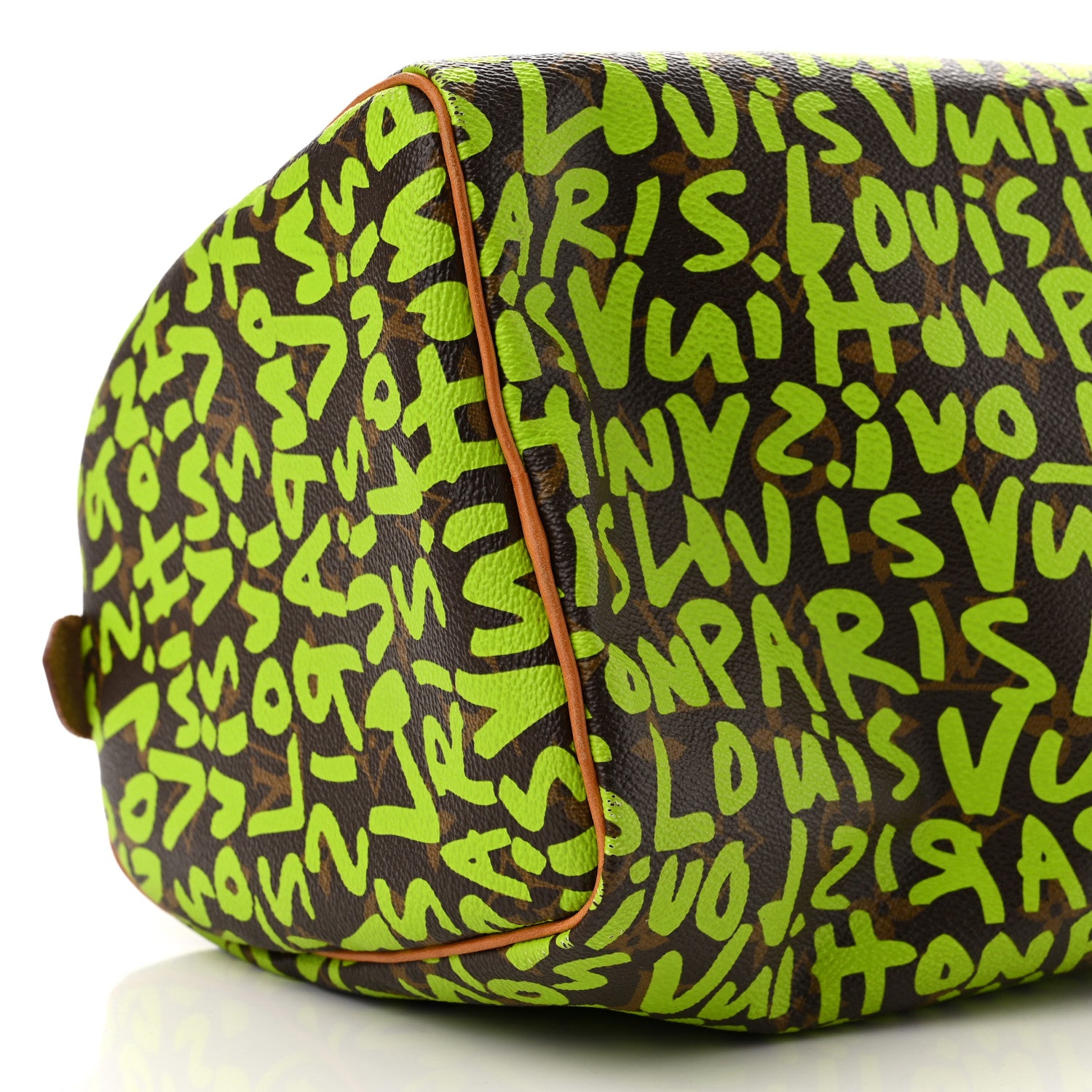 Louis Vuitton Monogram Graffiti Speedy 30 Green 9 of 10