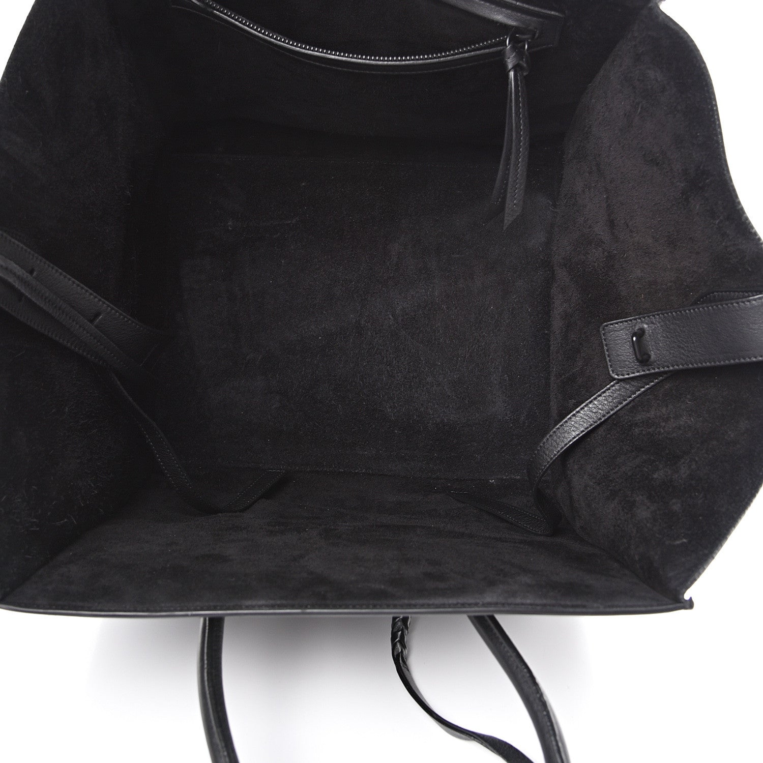 Celine Supple Calfskin Medium Phantom Luggage Black 4 of 17