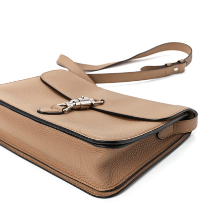 Gucci Grand Prix Calfskin Small Jackie Shoulder Bag Classic Camel 12 of 12