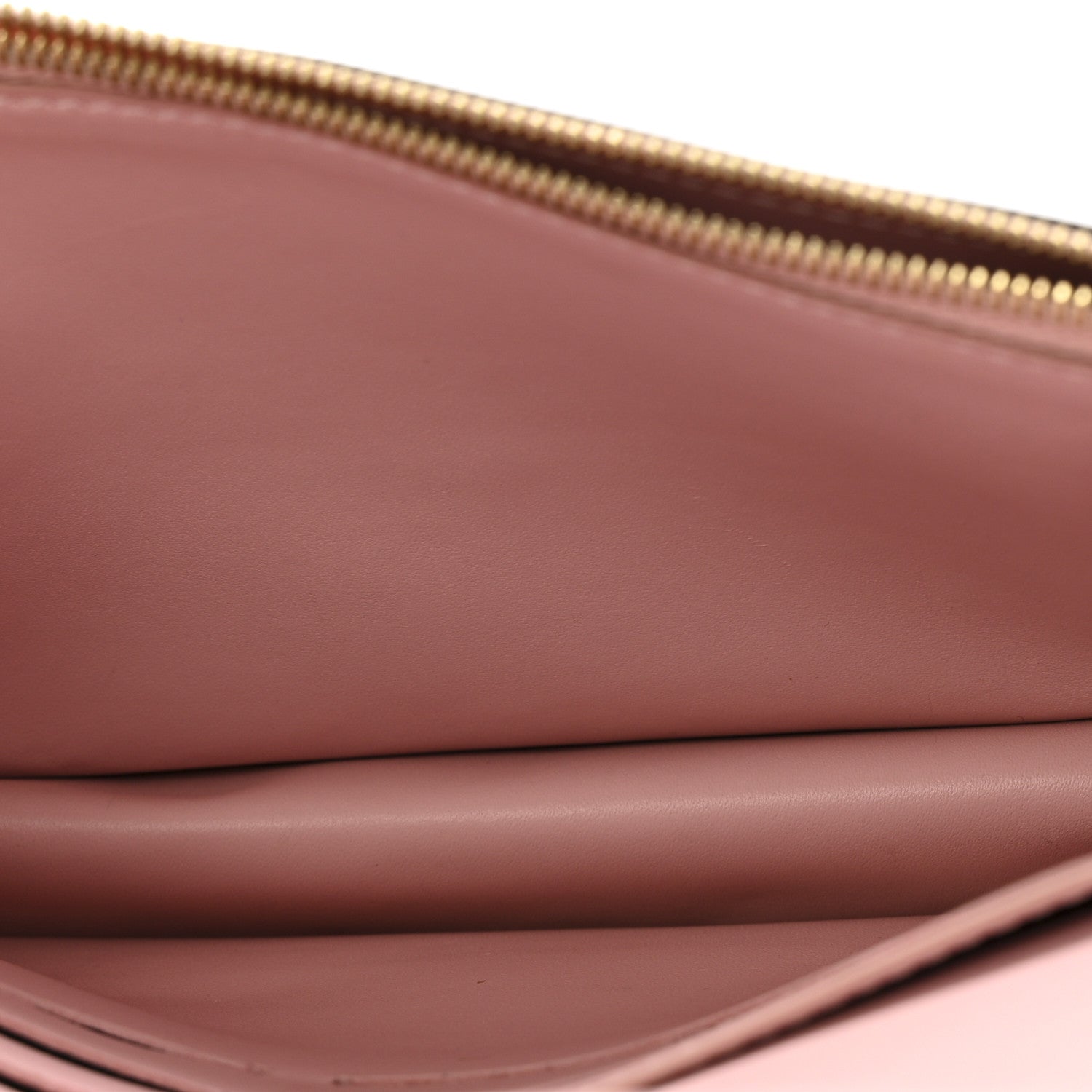 Louis Vuitton Monogram Flore Chain Wallet Rose Ballerine 5 of 17