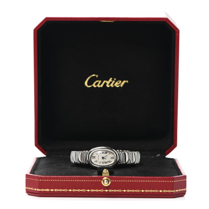 Cartier 18K White Gold 22mm Baignoire Quartz Watch 5 of 5