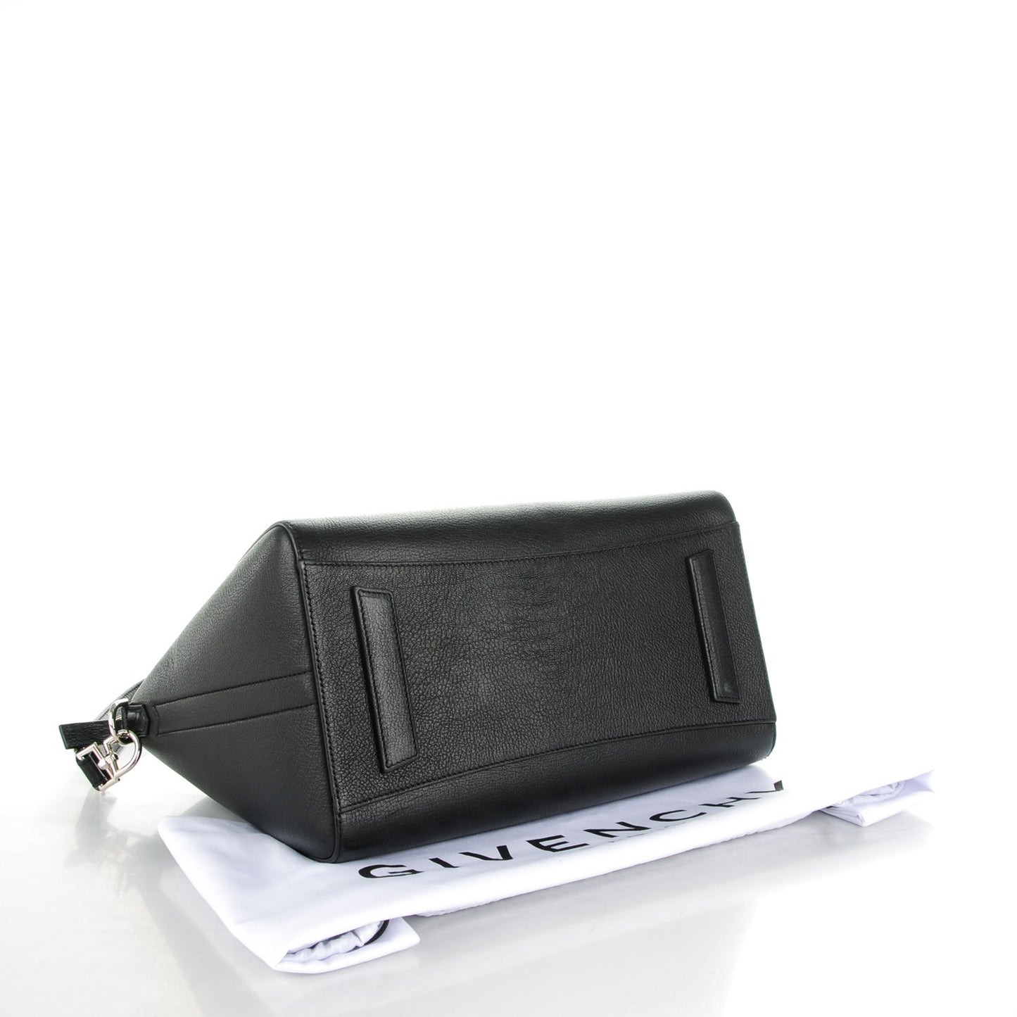 Sugar Goatskin Medium Antigona Black