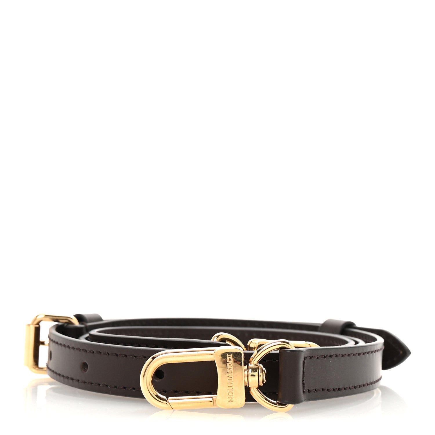 Louis Vuitton Calfskin 16mm Adjustable Shoulder Strap Ebene 1 of 5
