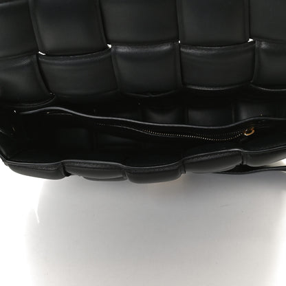 Bottega Veneta Nappa Maxi Intreccio Padded Cassette Crossbody Bag Black 5 of 16