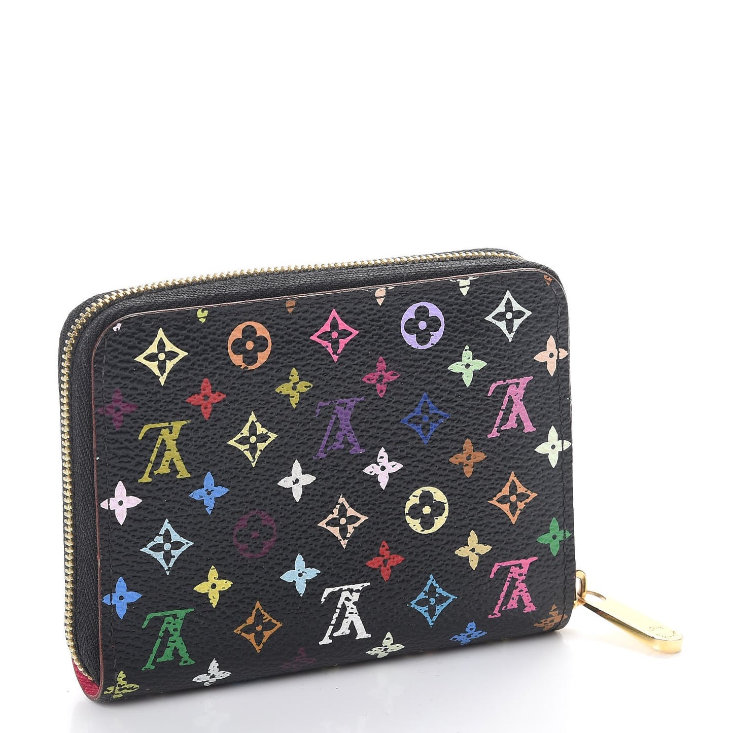 Monogram Multicolor Zippy Coin Purse Black Grenade