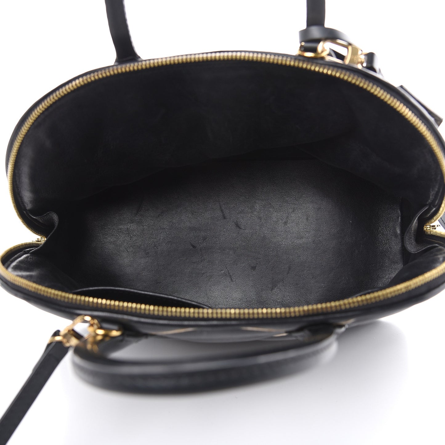 Lambskin Malletage Alma PM Black