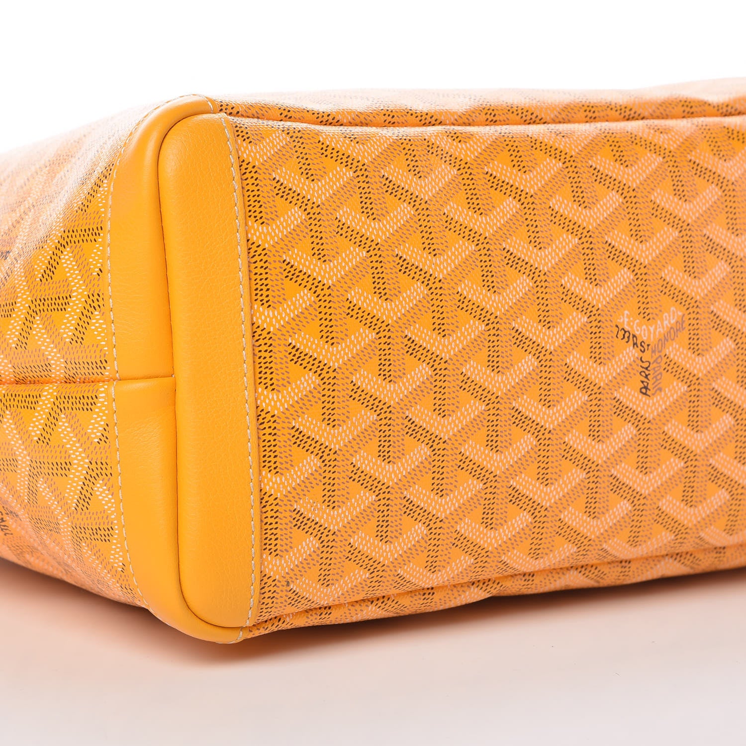 Goyard Goyardine Artois PM Yellow 8 of 9