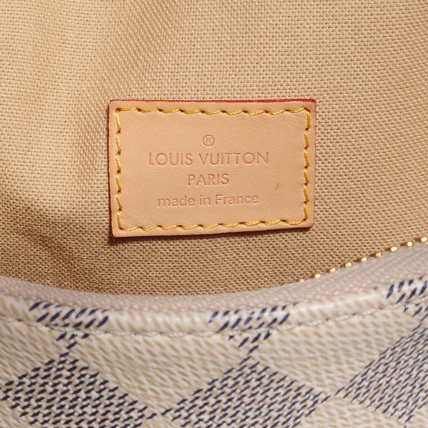 Louis Vuitton Damier Azur Figheri GM 5 of 7