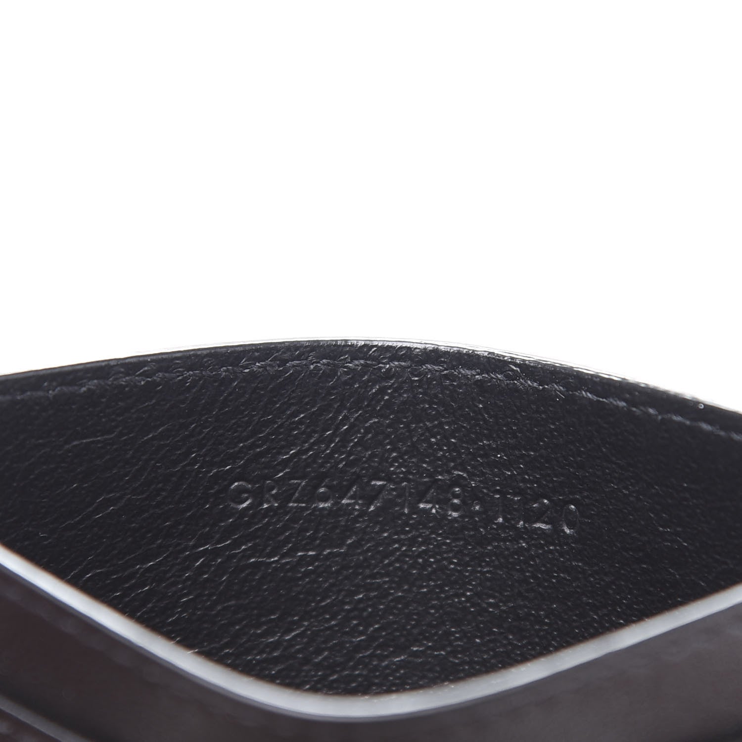 Saint Laurent Monogram Embossed Card Case Black 7 of 9