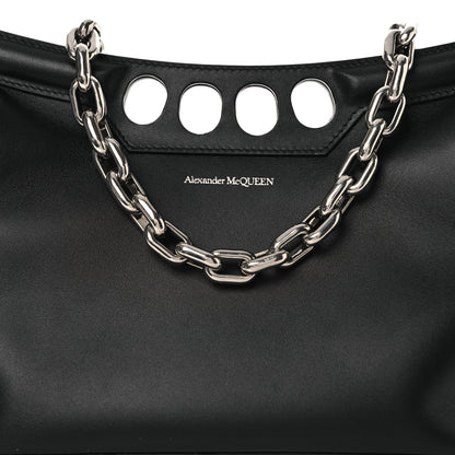 Alexander McQueen Calfskin The Peak Small Bag Black 8 of 11