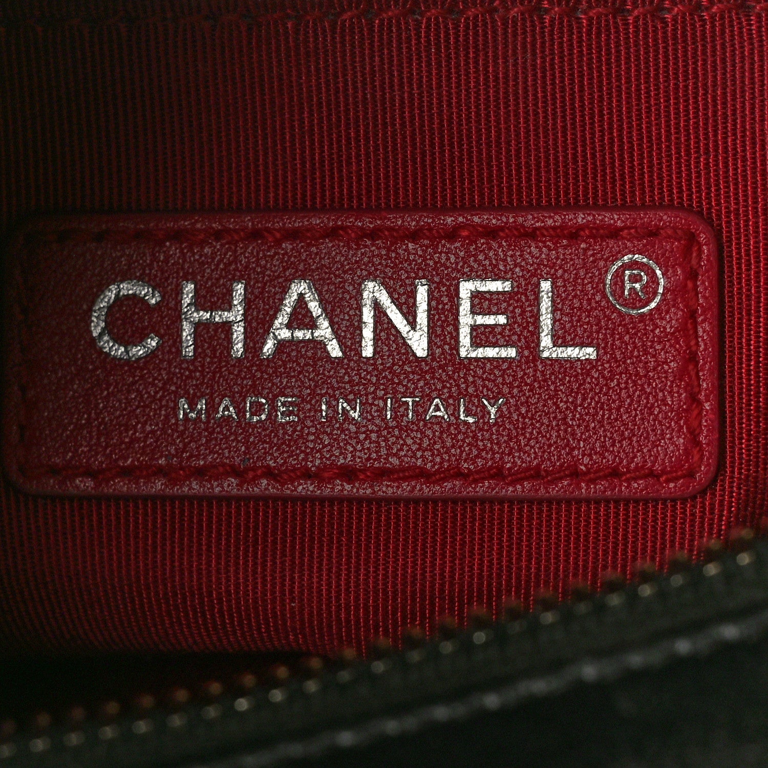 Chanel Aged Calfskin Quilted Small Gabrielle Hobo Black 6 of 10