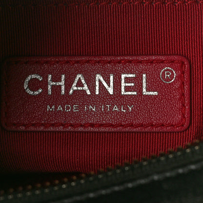 Chanel Aged Calfskin Quilted Small Gabrielle Hobo Black 6 of 10