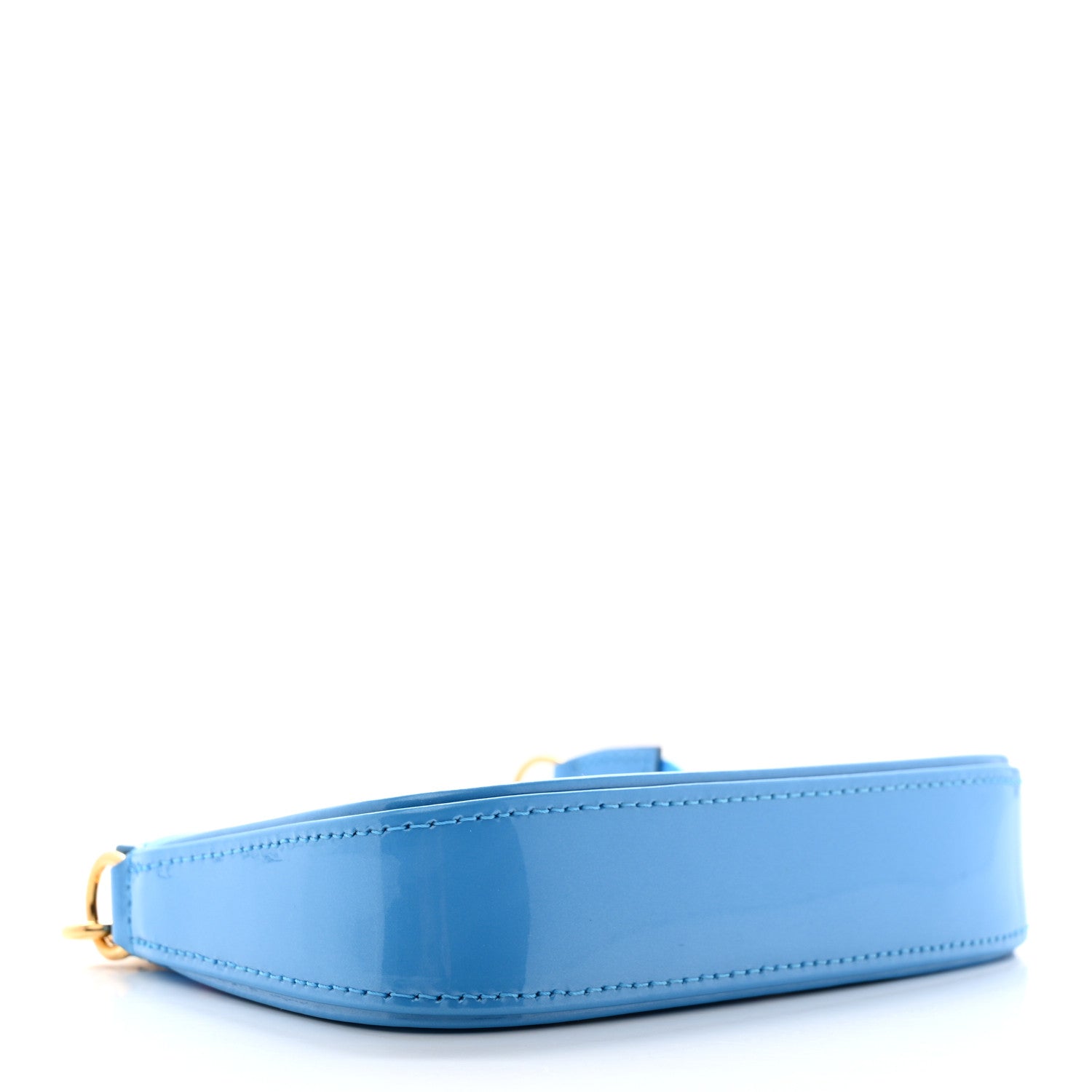 Louis Vuitton Vernis Valentine Mini Pochette Accessories Baby Blue Neon 4 of 6