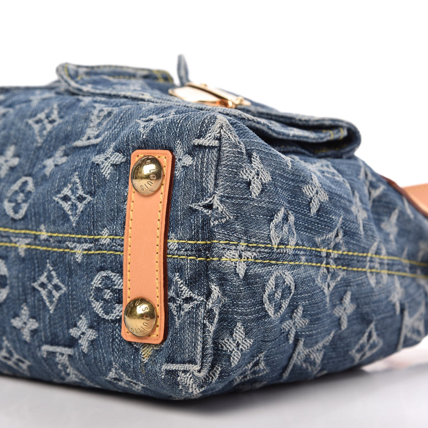 Monogram Denim Baggy PM Blue
