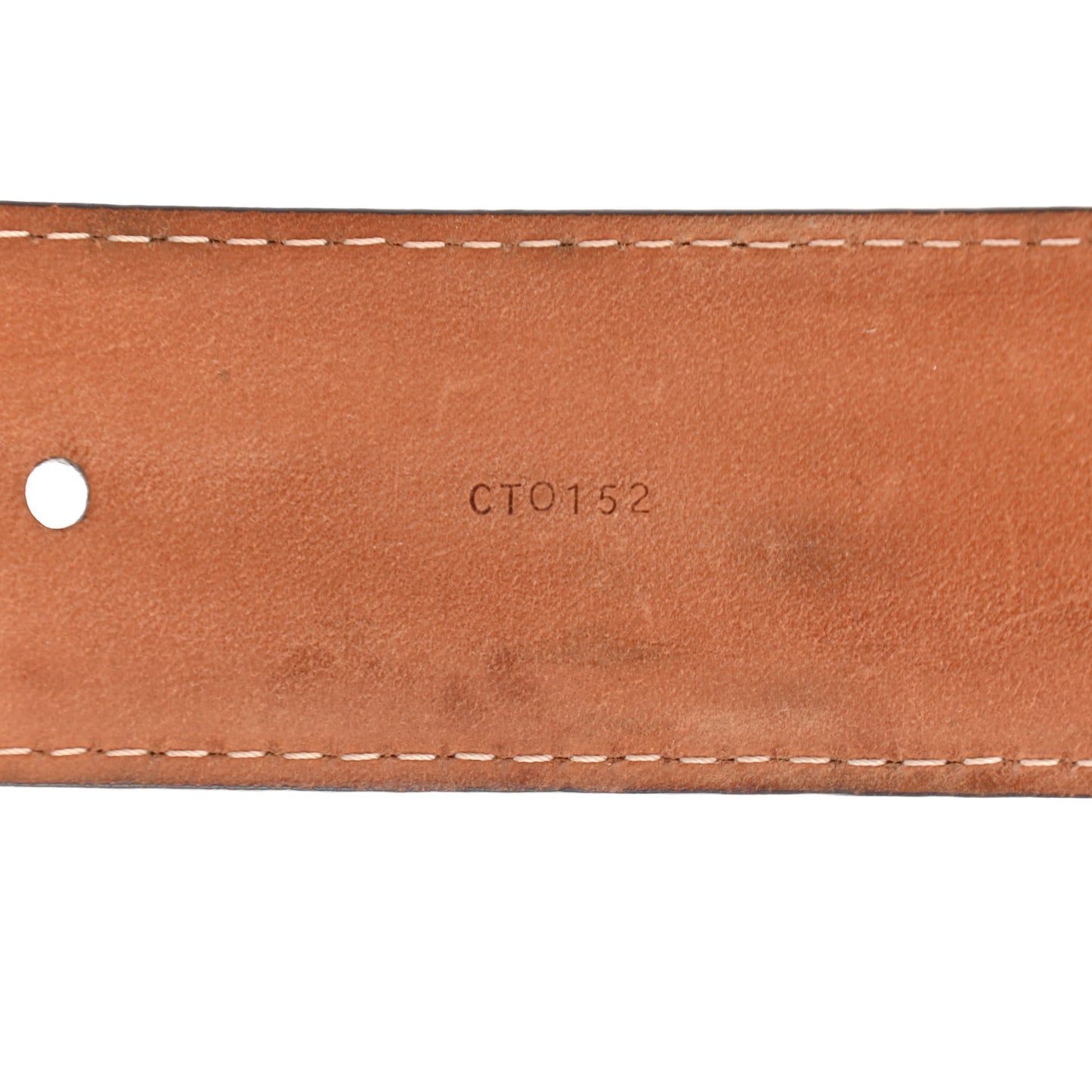 Damier Ebene Riveted Belt 85 34