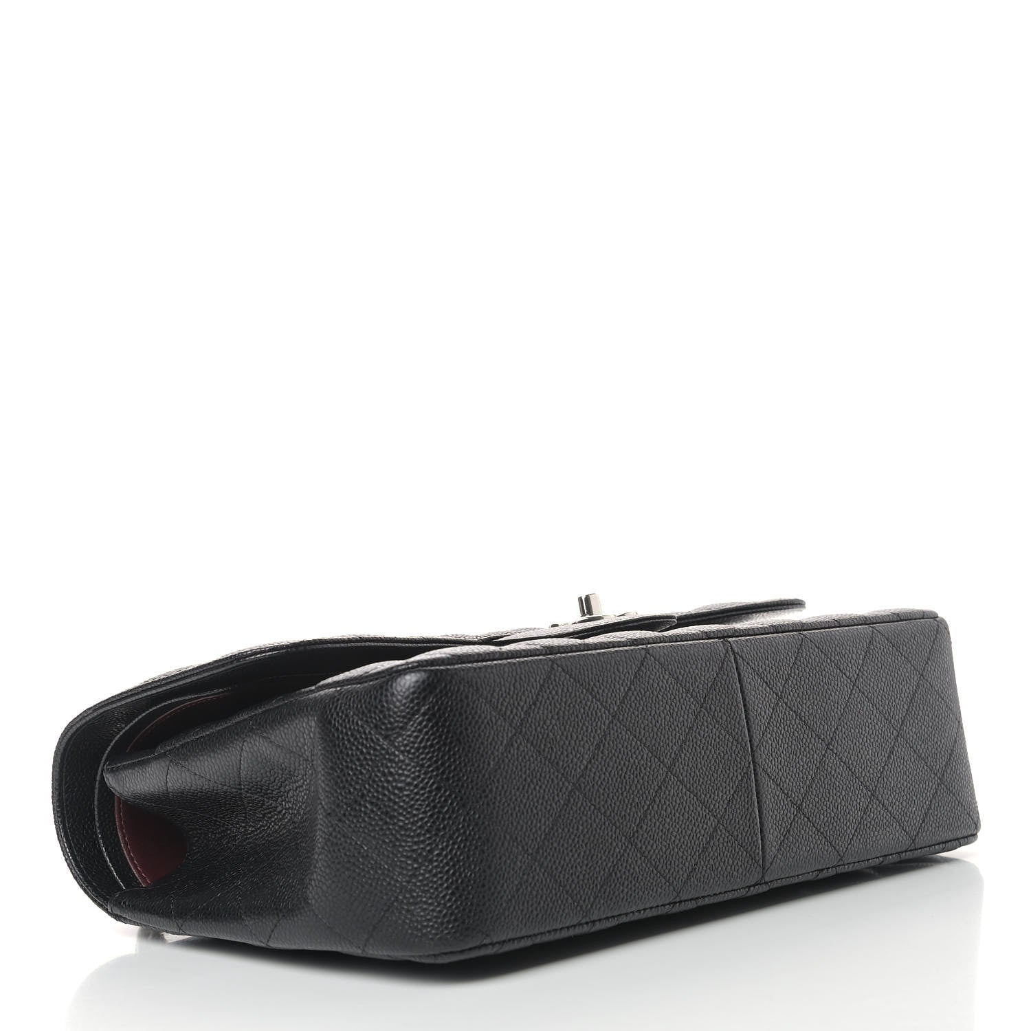 Chanel Caviar Quilted Jumbo Double Flap Black 3 of 11
