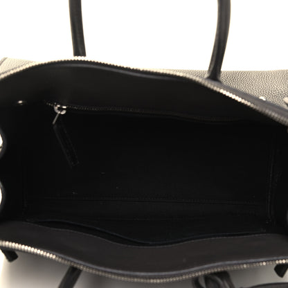 Saint Laurent Grained Calfskin Baby Supple Sac De Jour Asphalt 4 of 4