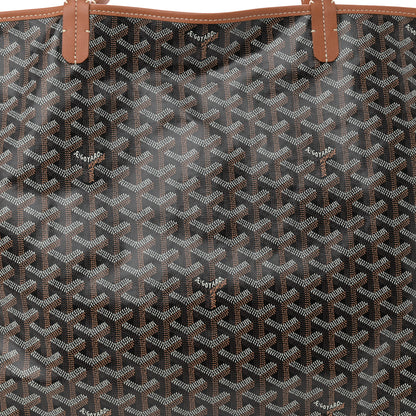 Goyard Goyardine Saint Louis GM Black Gold 9 of 12