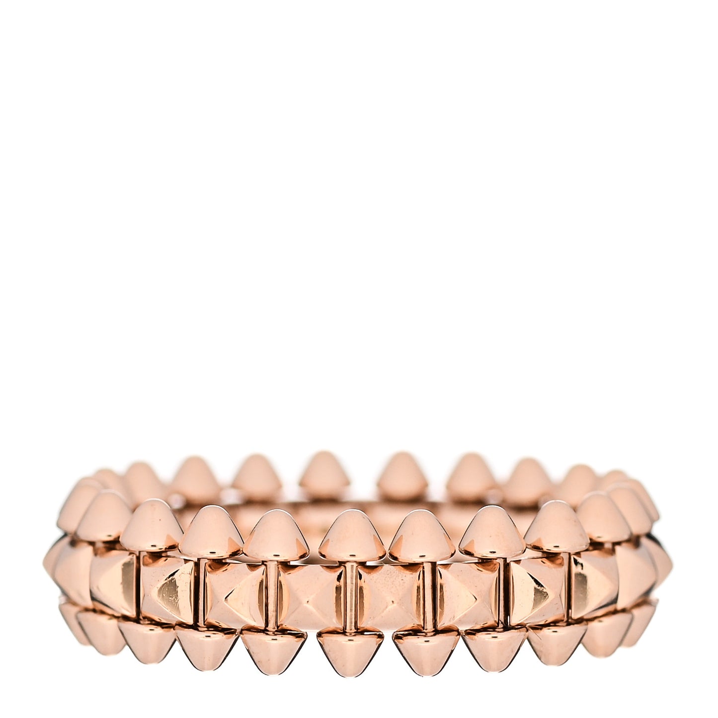 18K Pink Gold SM Clash De Cartier Ring 56 7.5