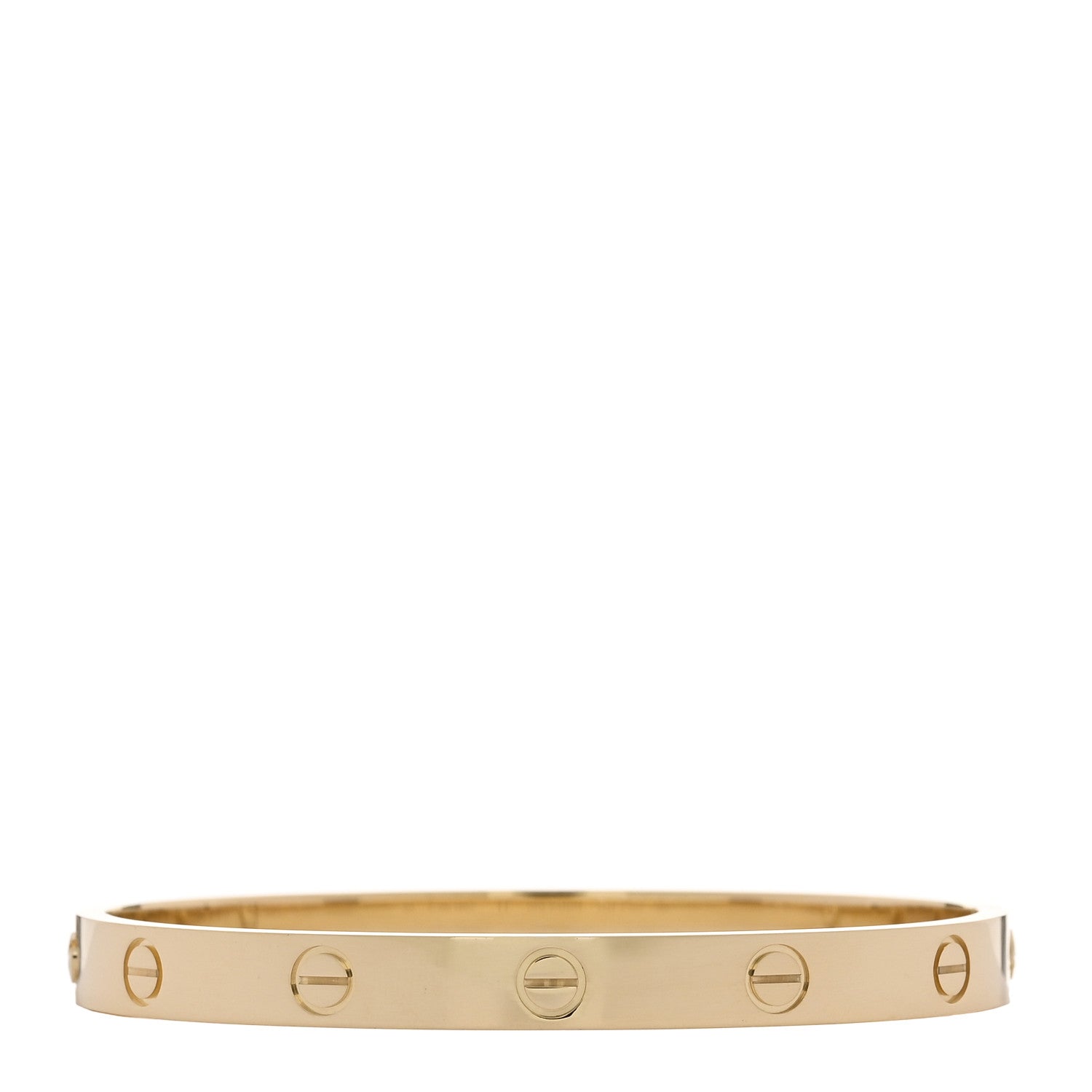 Cartier 18K Yellow Gold LOVE Bracelet 17 4 of 19