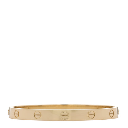 Cartier 18K Yellow Gold LOVE Bracelet 17 4 of 19