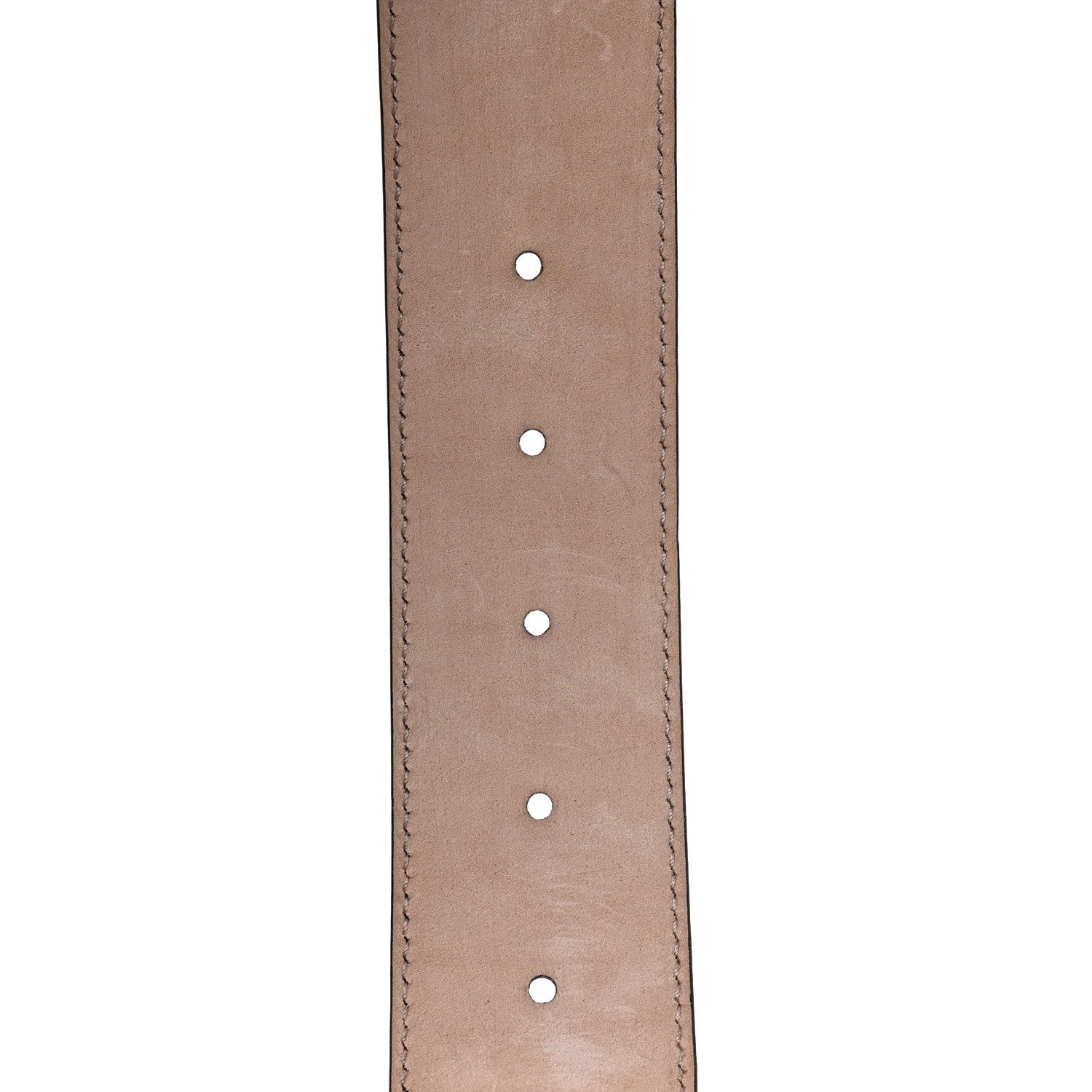 Gucci Nylon Calfskin Double G Web 40mm Belt 70 28 Green Red Cuir 4 of 4